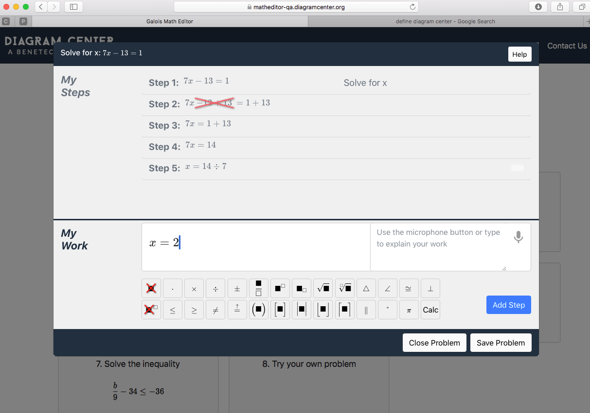 Seeking field testers for Math Editor Perkins eLearning